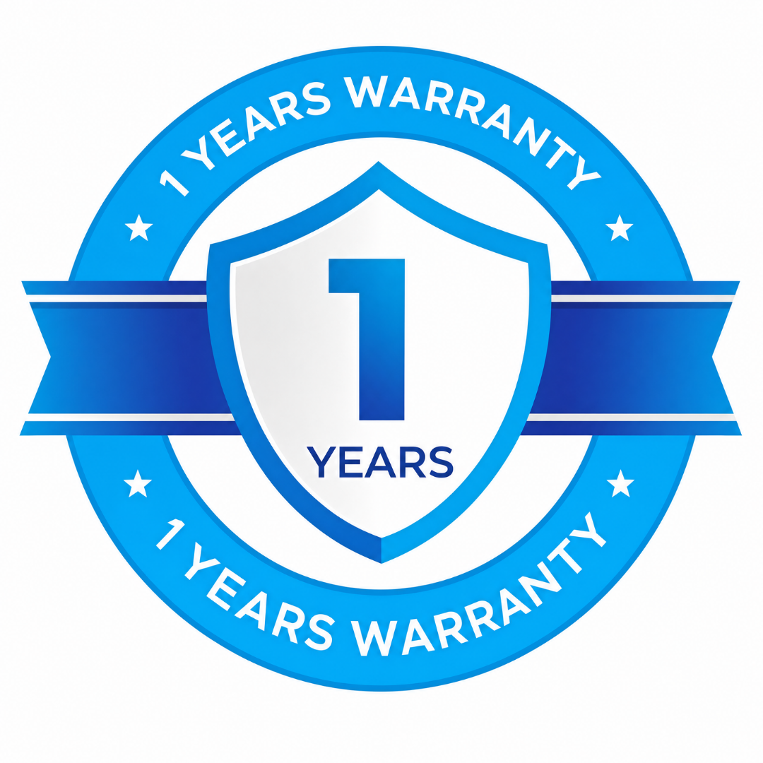 1-Year Warranty - Risk-Free Coverage